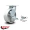 Service Caster 6 Inch Semi Steel Caster with Roller Bearing and Brake/Swivel Lock SCC SCC-30CS620-SSR-TLB-BSL - alternate 4